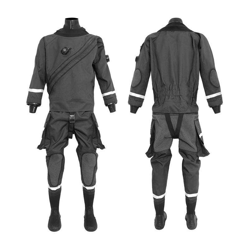 Black Butyl Drysuit